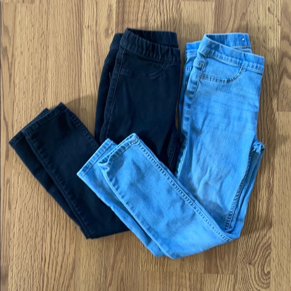 H&M jeggings. Girls size 8.